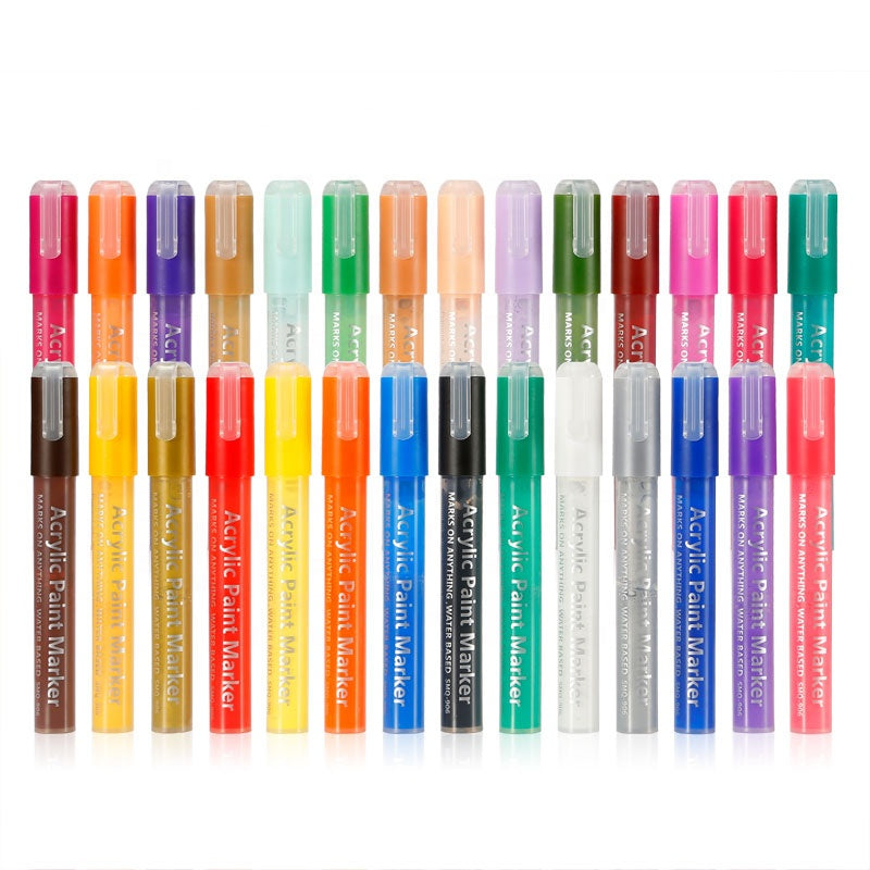 Marker Acrylic Waterproof Water  Acrylic Marker Pen Waterproof